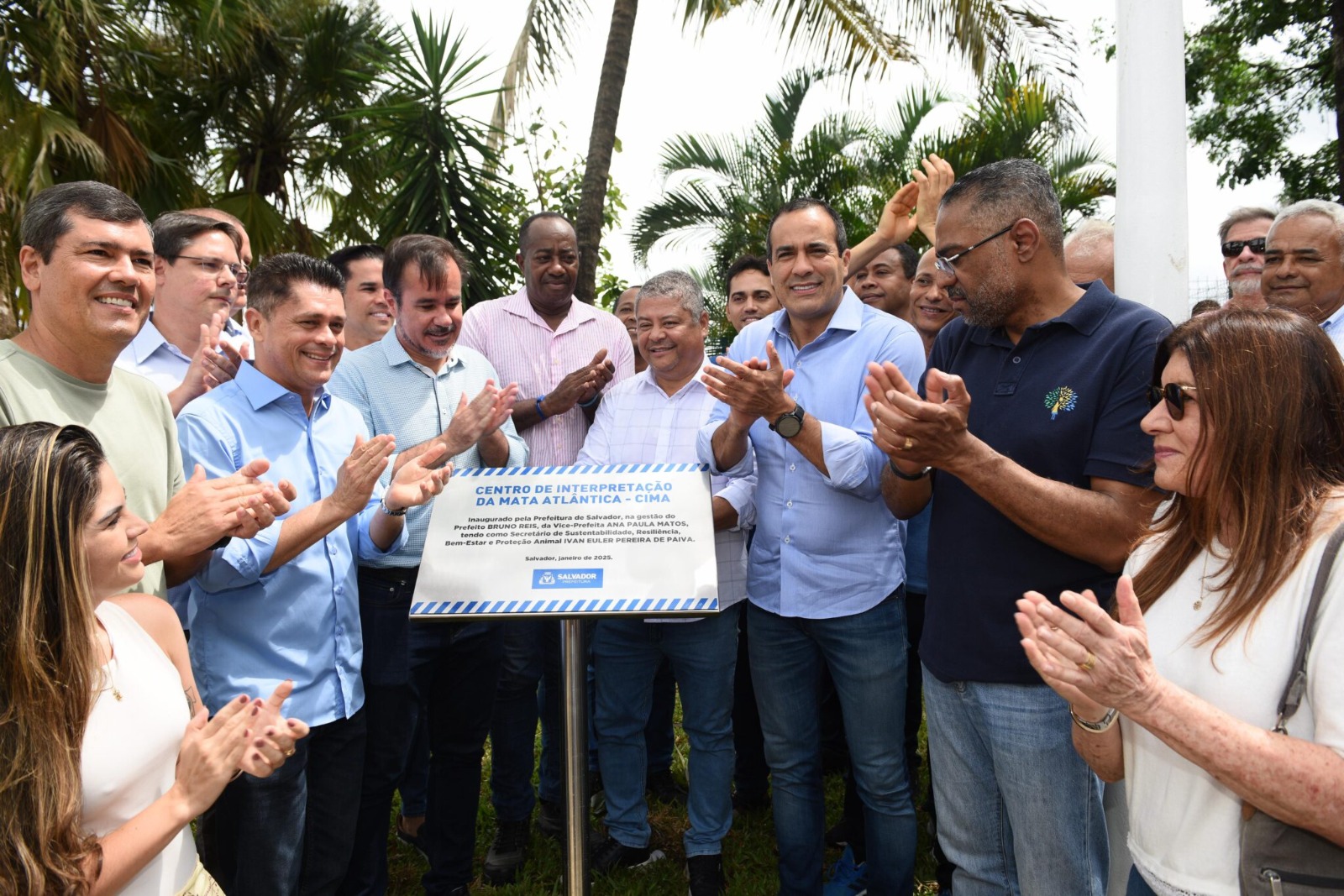 Prefeitura inaugura novo parque urbano no Bonfim focado na conservação e recuperação da Mata Atlântica