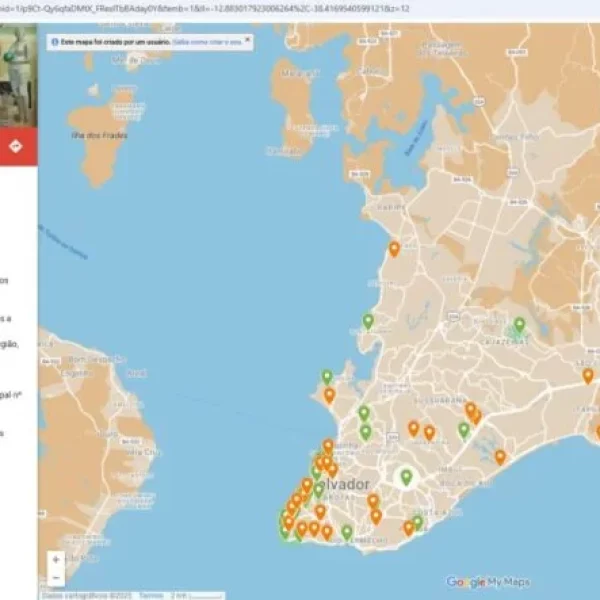 Mapa Interativo Facilita Acesso Virtual a Bens Tombados de Salvador